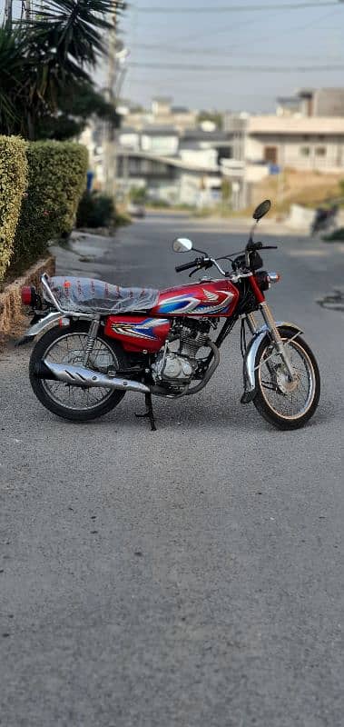 Honda Bike cg125 red 0