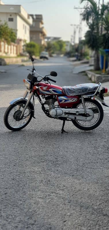 Honda Bike cg125 red 1