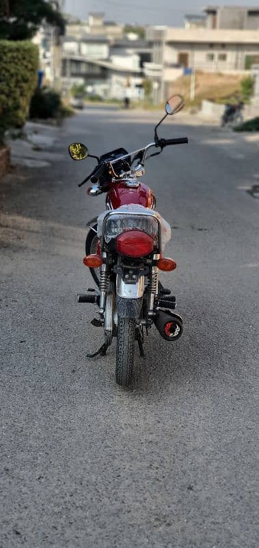 Honda Bike cg125 red 3