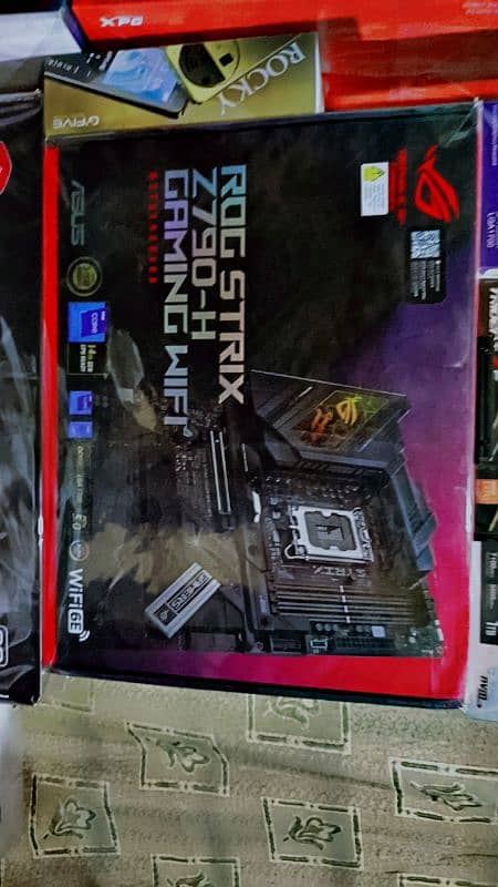 i9 13900k with Rog Strix z790-h Gaming Motherboard 2