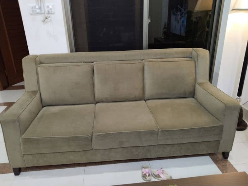 TV Lounge Sofa Set 3Seat x 2 1