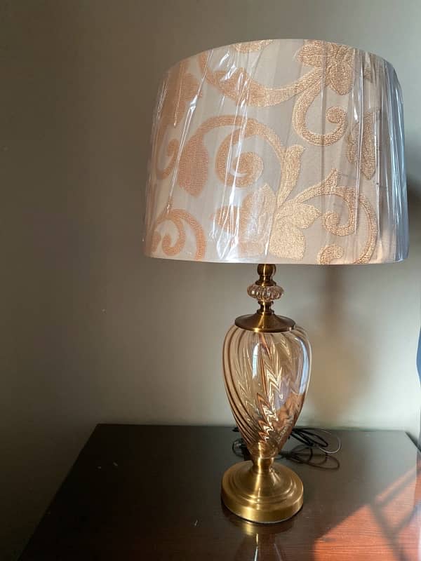 golden metal side table lamps 0