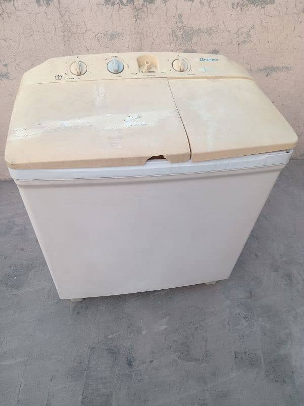 dawlance washing machine and dryer best condition 0