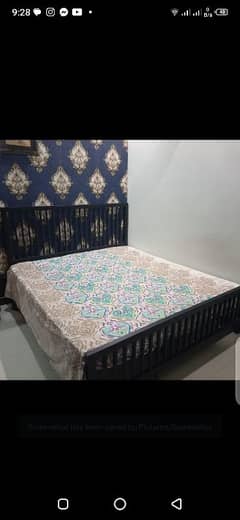 iron bed