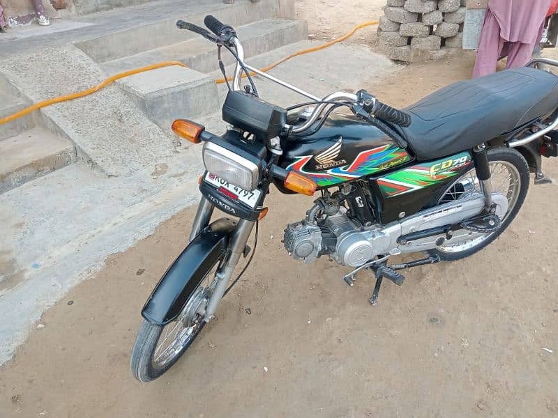 Honda CD 70 very good condition for sale final price 10,5000 5