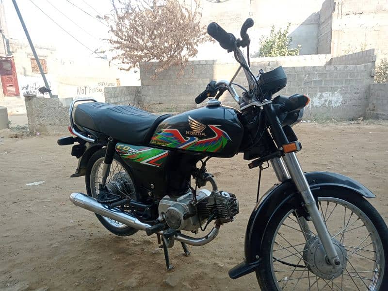 Honda CD 70 very good condition for sale final price 10,5000 7