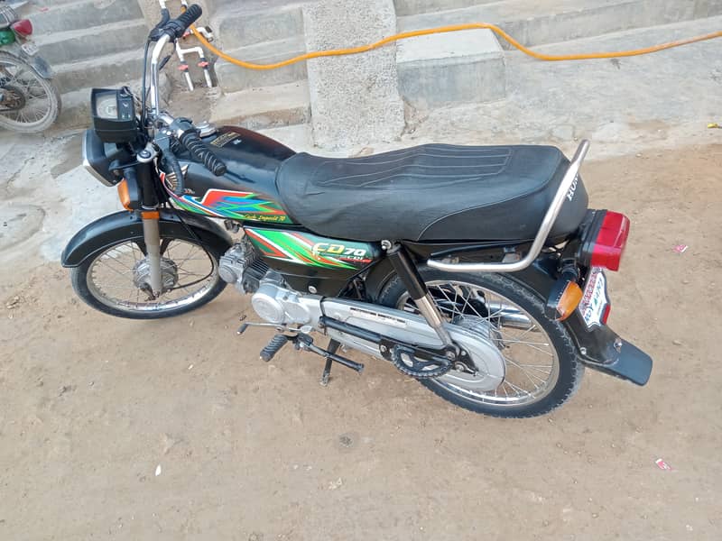 Honda CD 70 very good condition for sale final price 10,5000 10