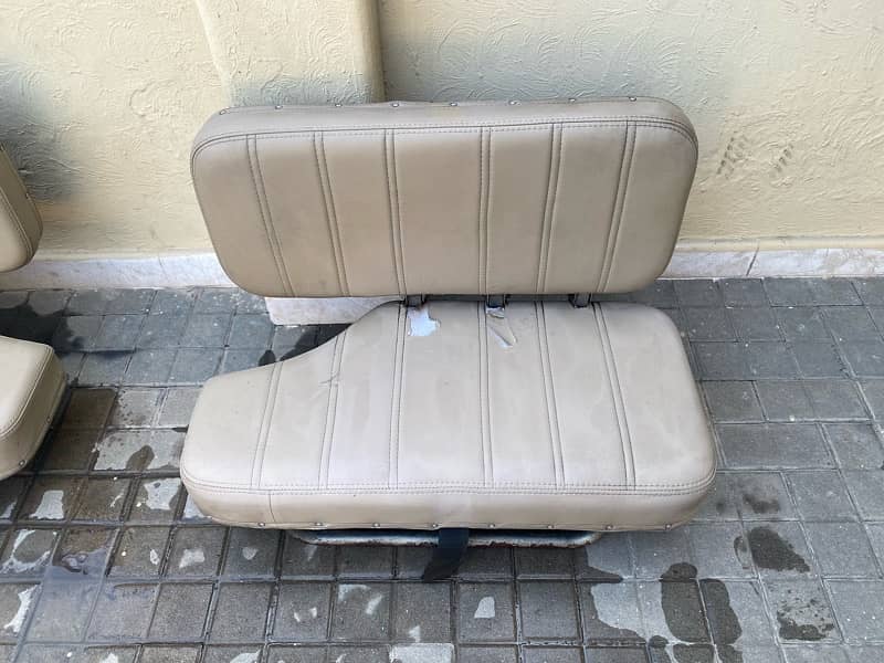 Toyota vigo foldable seats 1