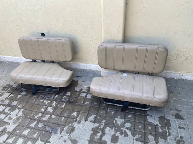 Toyota vigo foldable seats 2