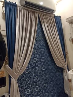 Curtains with blinds