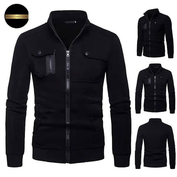 men's winter fleece jacket 0