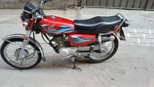 honda cg 125 2024 model red color