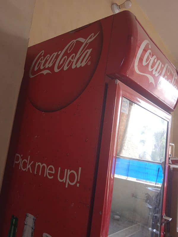 Coca-Cola refrigerator sale original condition gas     Exange Possible 4