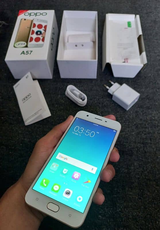 Mobile Oppo a57[4/64] complete Box* Brand new 1