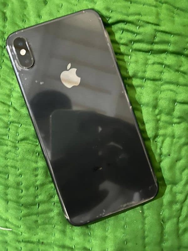 I phone xs max 64 GB iCloud lock water pack pta approve 0