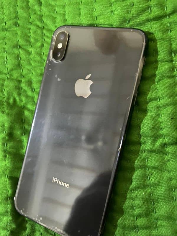 I phone xs max 64 GB iCloud lock water pack pta approve 2