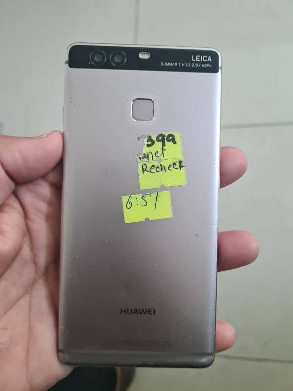 Huawei P9 dual sim PTA official approved Sale and Exchange 5500 0