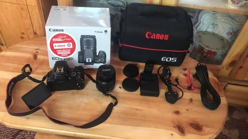 Canon 250D SL3 DSLR Camera 5