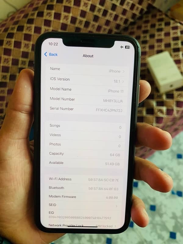 iPhone 11 non pta Jv 64 gb water pack phone 3