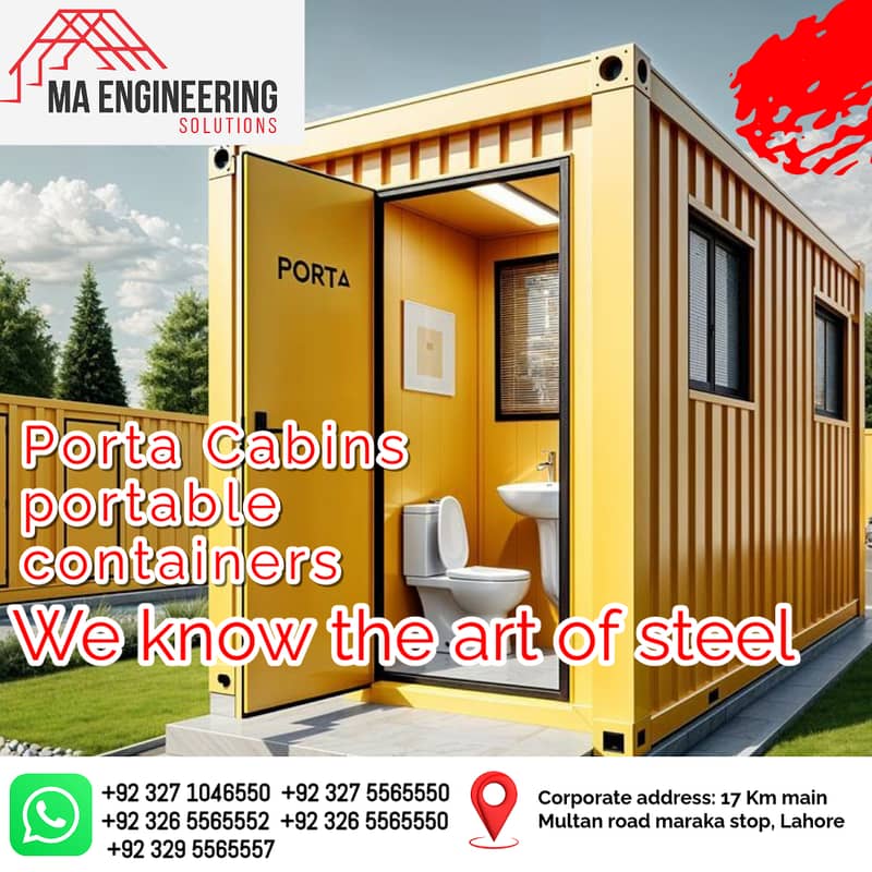 Porta Cabin Portable container Room Offices 0