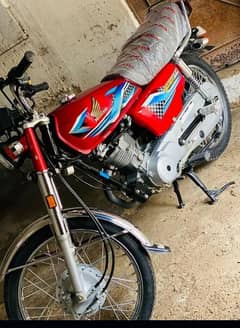 honda cg 125 2024 zero meter condition first owner karachi number