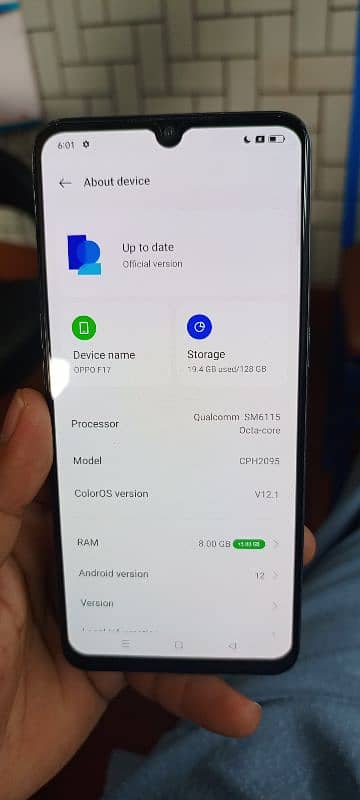 Oppo F17 8/128 for sale 1