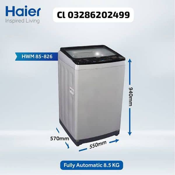 Haier HWM 85-826 - Series Top Loading-Haier Pakistan 3