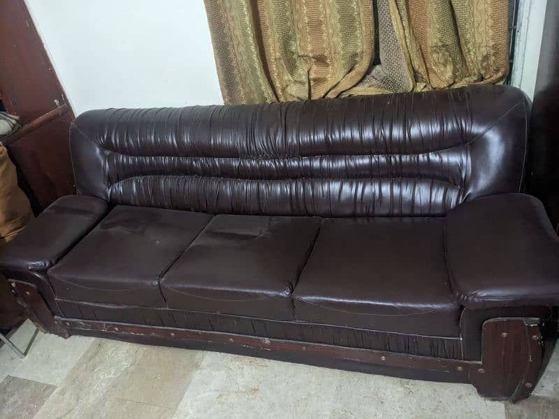 leather sofa set 3