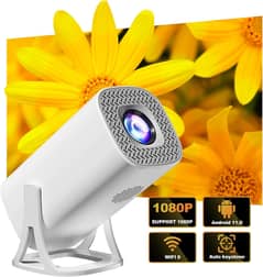 Irovami New HD Portable Projector S40 for Android 11 Home Use