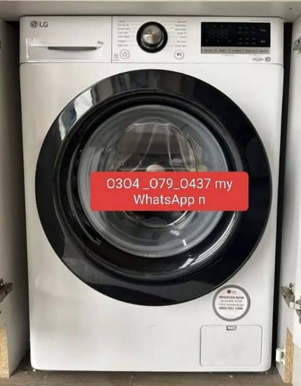 LG Direct drive 9kg washing O3O4 _O79_O437 my WhatsApp n 0