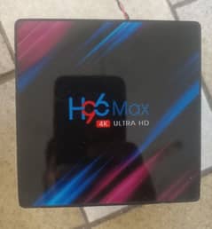 Android Tv Box H96 Max and Haier LCD Tv 32 inch