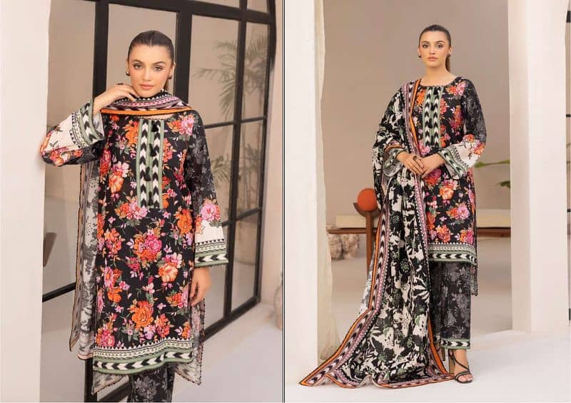 3pcs khadar/LADIES UNSTITCHED SUIT/GUL AHMED/WINTER COLLECTION 9