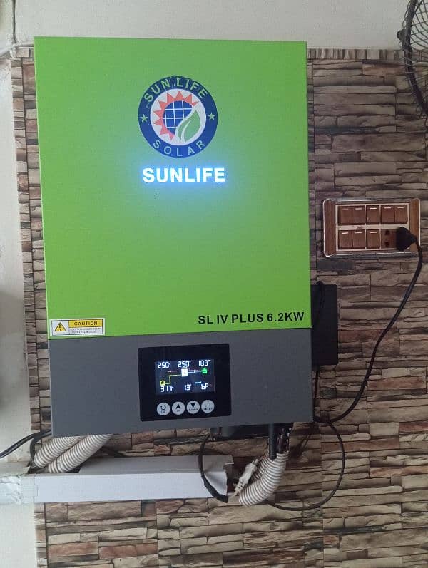 sunlife inverter 6.2 kw use 03047937024 0