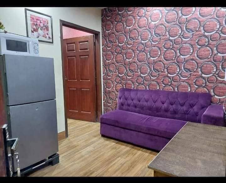 Brand New Furnished Flate For Rent In Joher Town phase II Lahore 1