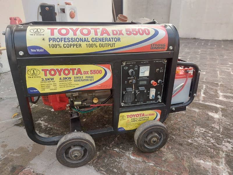 3.5 KVA Dual Fuel Generator – Petrol & Gas 5