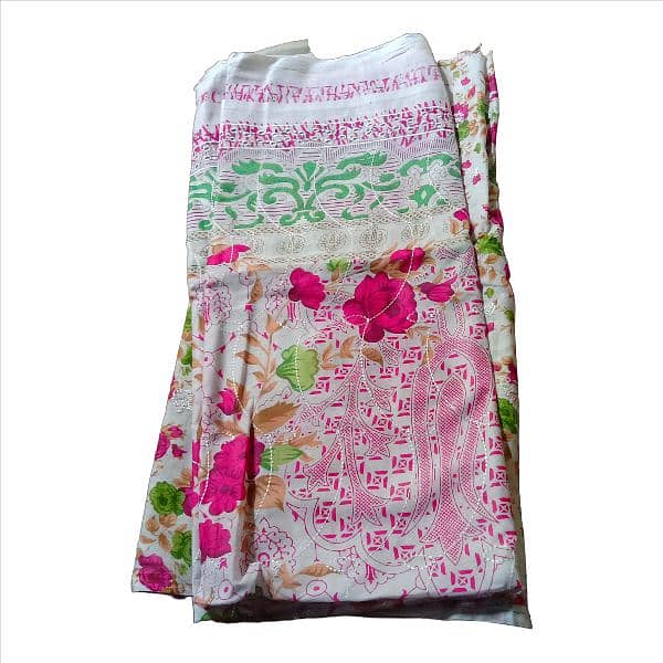 100% Pure Printed Chicken Kari Embroidery Lawn 0