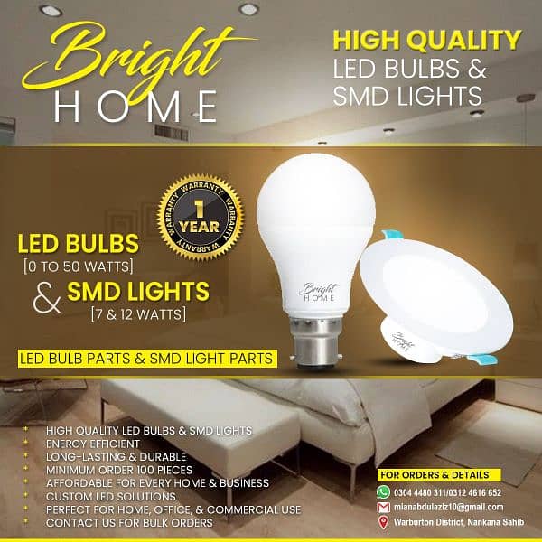 Bright Home led bulbs & SMD Lights 2