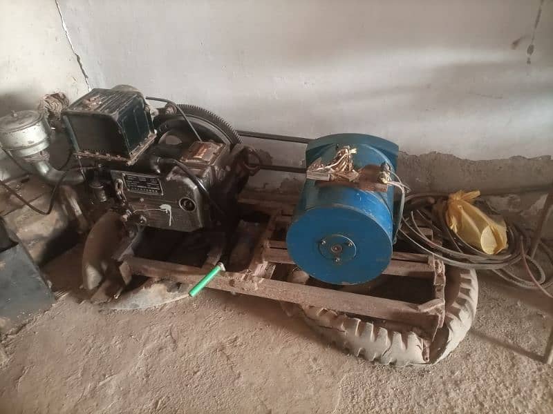 Engine Gernatar 22 Hp & 12 kVA Moter 1