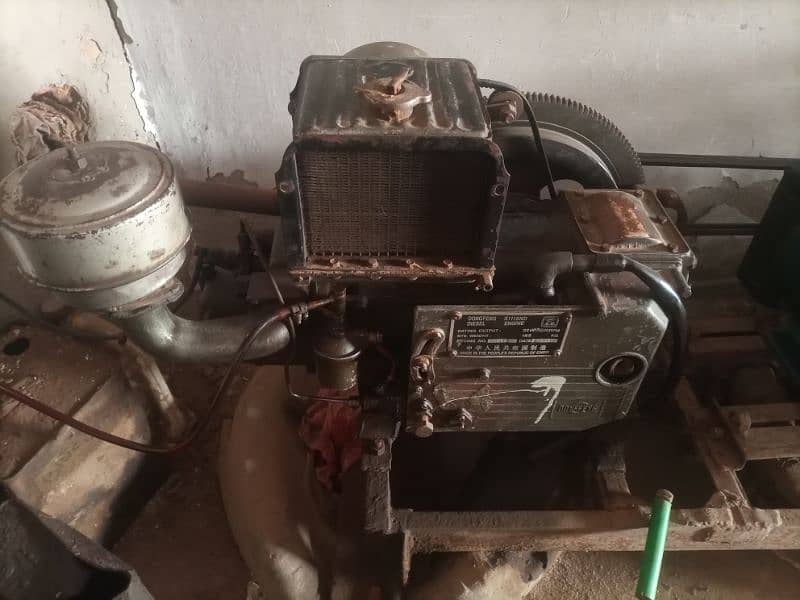 Engine Gernatar 22 Hp & 12 kVA Moter 8