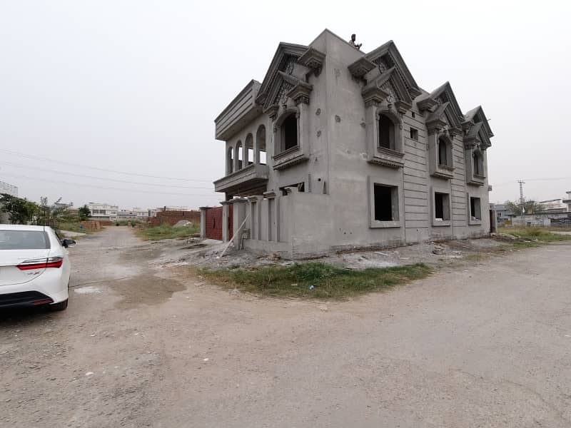 10 Marla Corner Double Unit House For Sale in Gulshan e Sehat. E-18 Block F Islamabad. 0