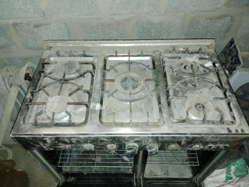 5 Burner Cooking Range 0