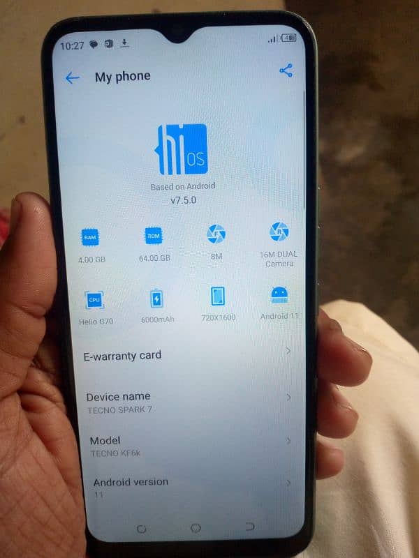 Tecno spark 7. . Exchange possible 0323/4036/109 3