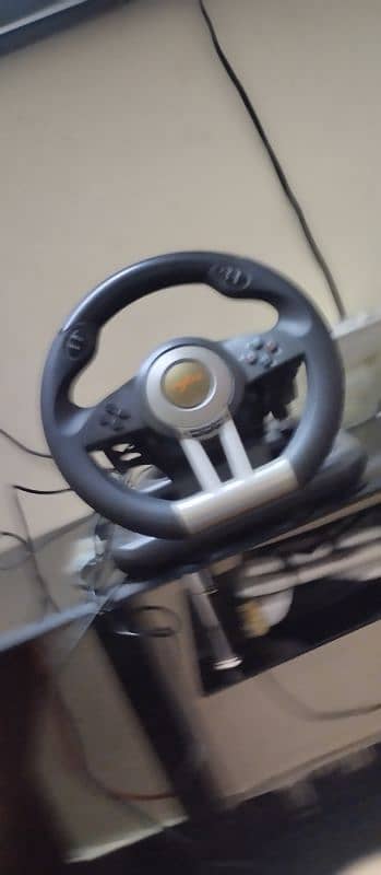 gaming steering wheel PC laptop 0