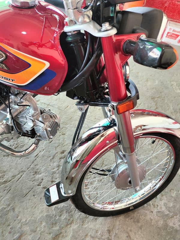 Honda CD 70 Islamabad number 5