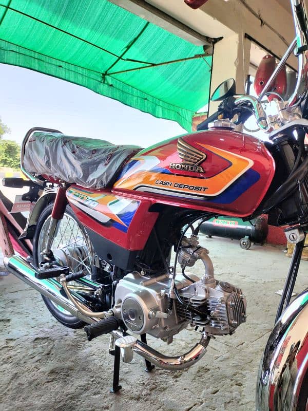 Honda CD 70 Islamabad number 9