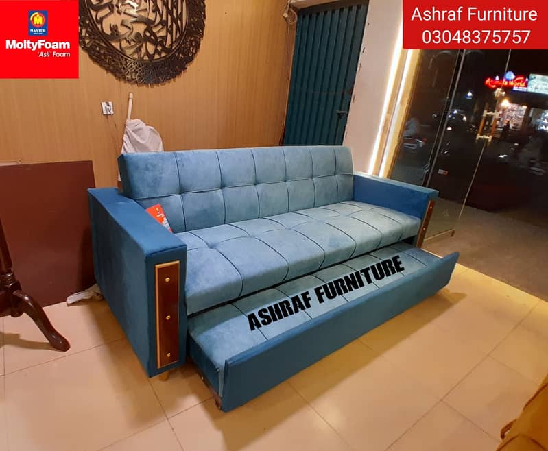 Sofa cum bed/Double cumbed/Sofa/LShape/Combed/Dewan/Double bed/Bed set 9