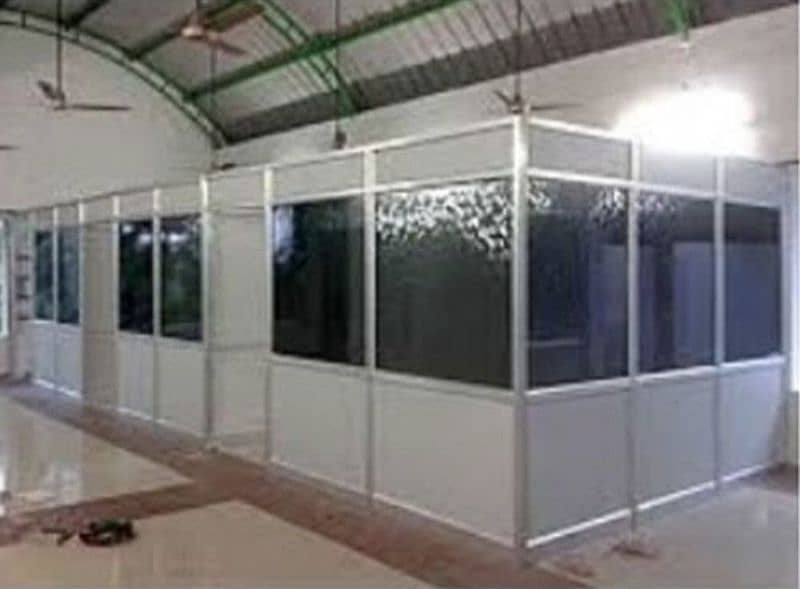 office cabins/ partition walls / glass cabins / cement board walls 0