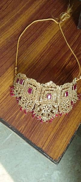 one time used like new wedding necklace set at best price 6