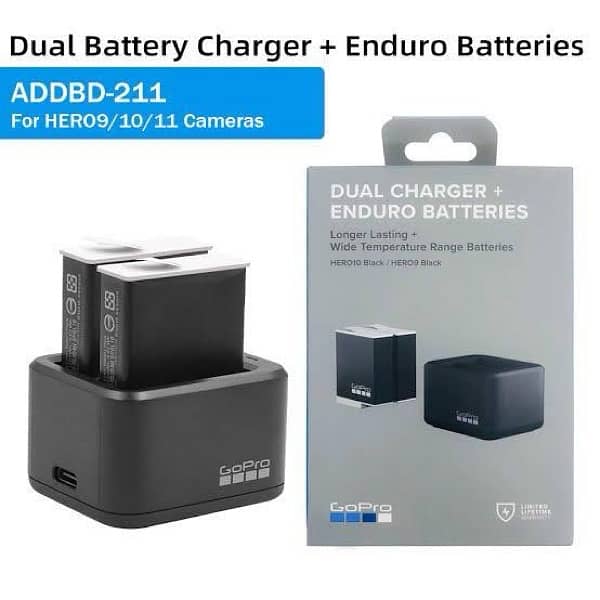 GoPro Original batteries & Charger battery for GoPro 12 11 O3l74OO47O7 0