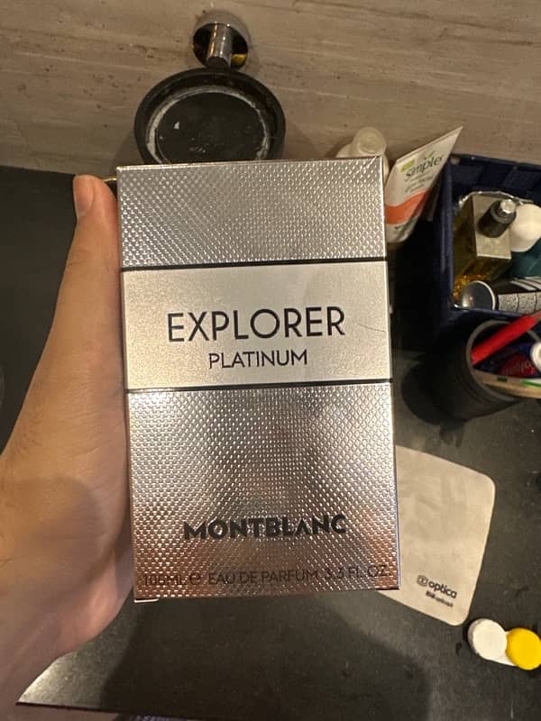 Perfume Montblanc Explorer Platinum 100ml For Sale in Lahore! 0